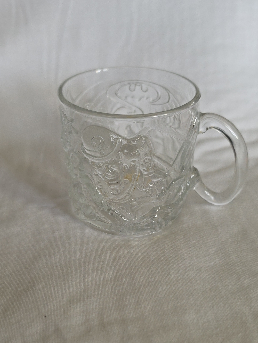 Vintage 1995.McDonald's Batman Forever.glass Mug